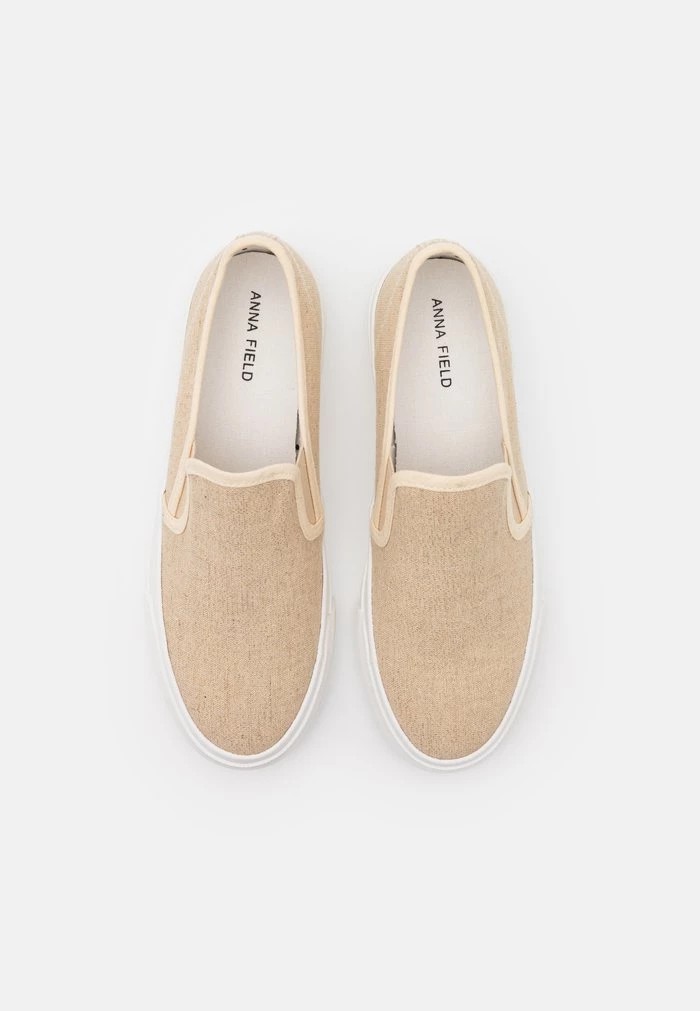 Chaussure Basse ANNA FIELD Anna Field Slip-ons Beige Femme | ZWQ-5040730